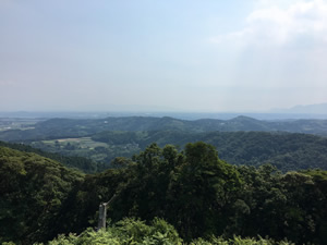 垂水方面の景色