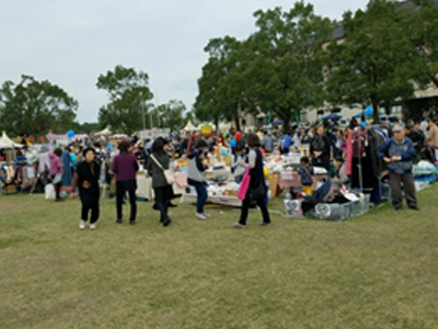 県内最大級のフリーマーケット